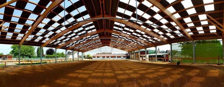 Lohrberg Ranch Pferdeboxen und Stalltüren