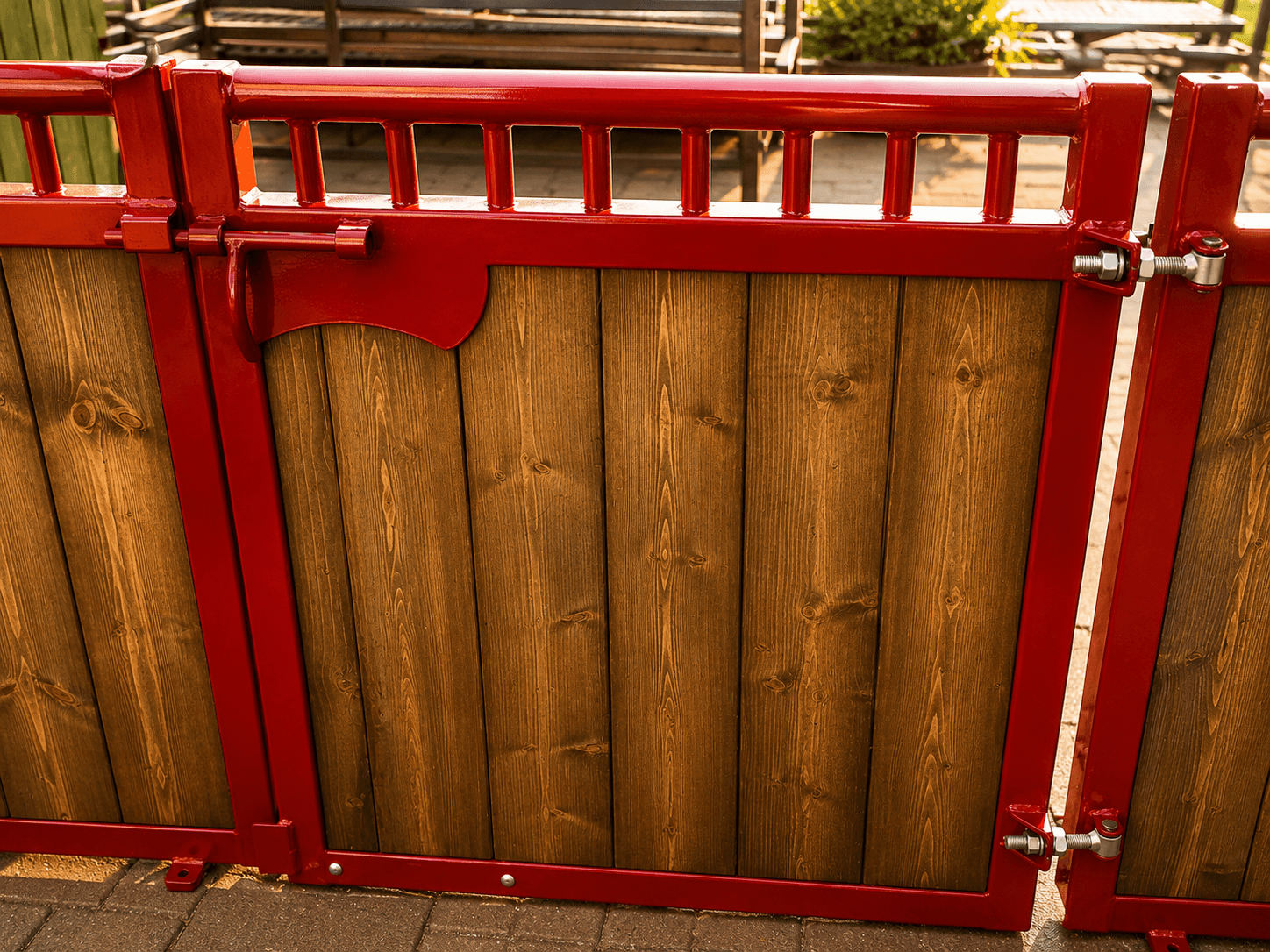 FW8 Pferdeboxen Vorderfront Baron Pony (3mB x 1,20mH) - Bild 4