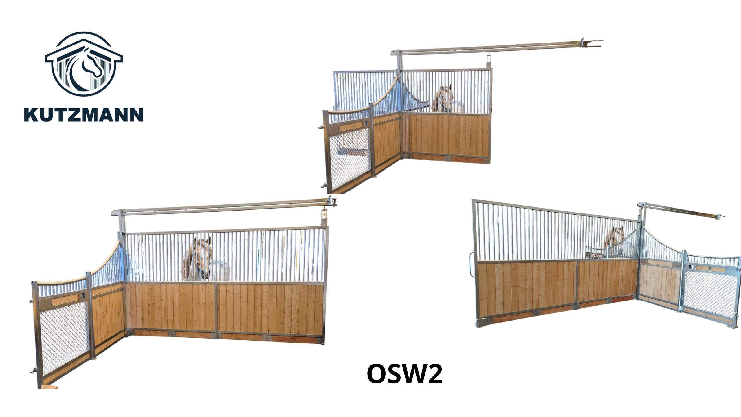 OSW2 Herausschiebarer Mechanismus der Trennwand (zum maschinellen Ausmisten) - Bild 4